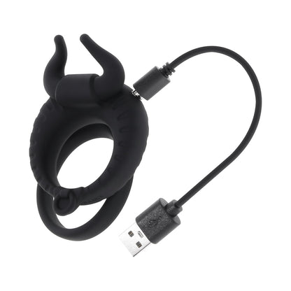 ZERO TOLERANCE - RAGING BULL SILICONE RECHARGEABLE BLACK