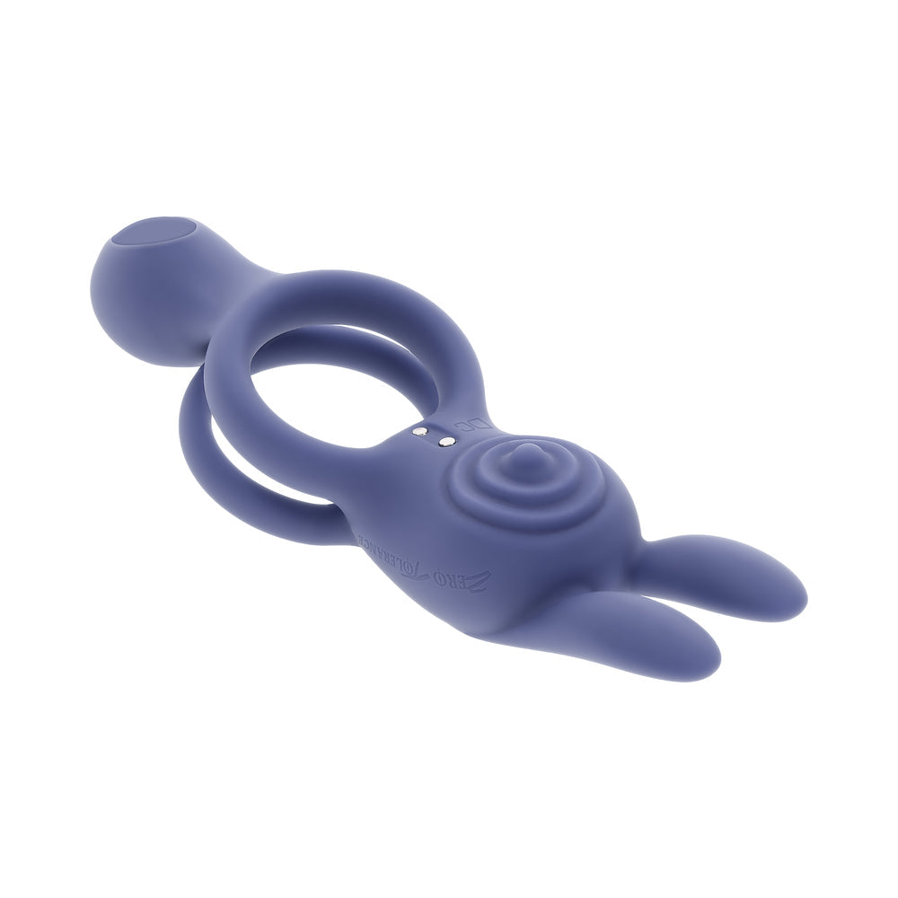 ZERO TOLERANCE - NAUGHTY BUNNY SILICONE RECHARGEABLE PURPLE