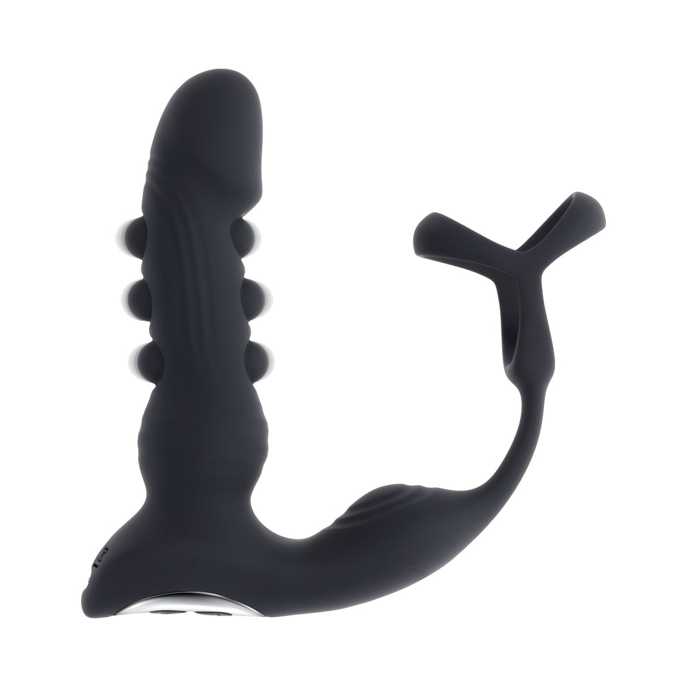 ZERO TOLERANCE - POPPING P-SPOT SILICONE RECHARGEABLE BLACK