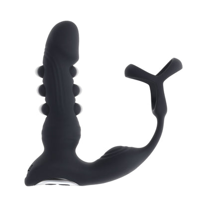 ZERO TOLERANCE - POPPING P-SPOT SILICONE RECHARGEABLE BLACK