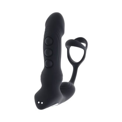 ZERO TOLERANCE - POPPING P-SPOT SILICONE RECHARGEABLE BLACK