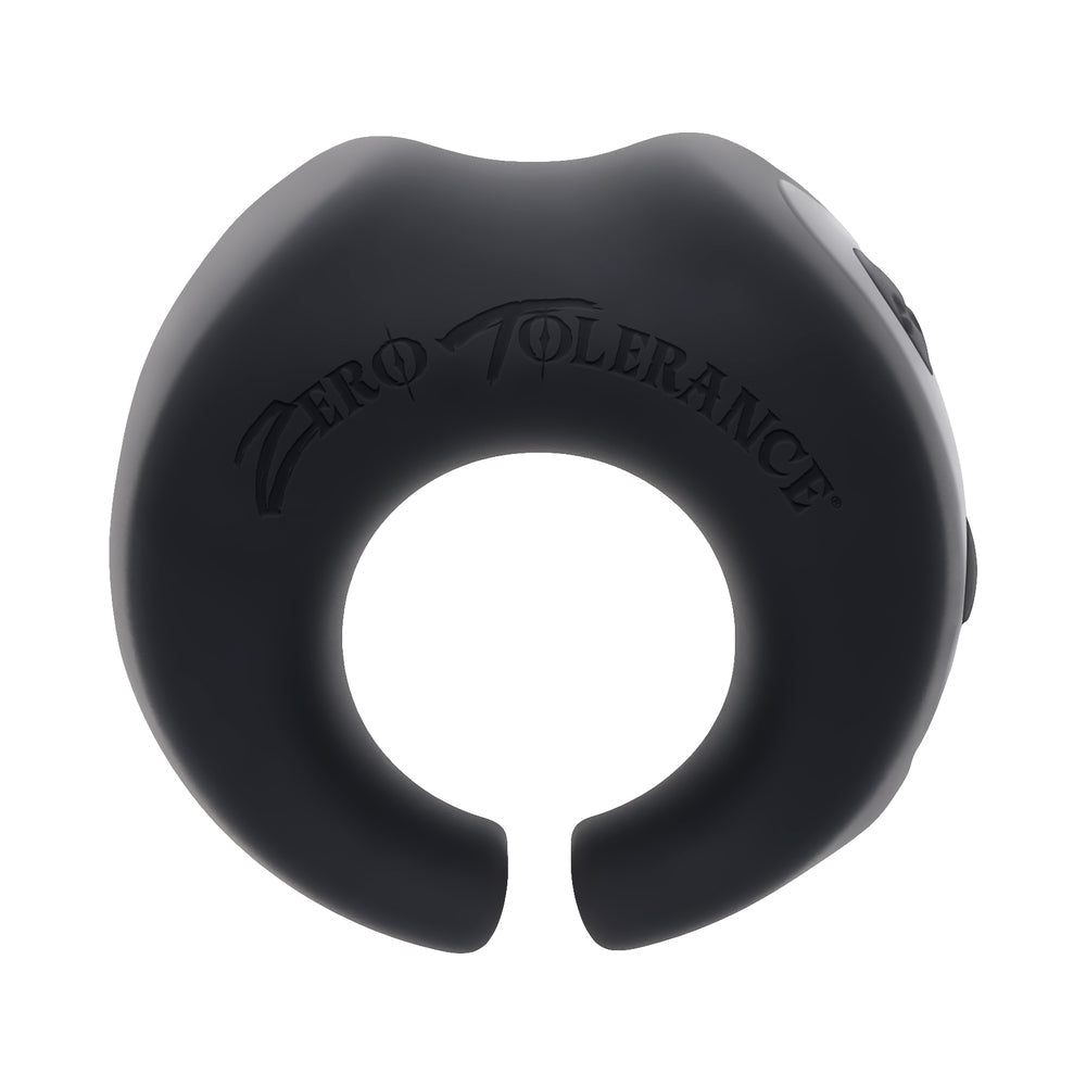 ZERO TOLERANCE - POPPING P-SPOT SILICONE RECHARGEABLE BLACK