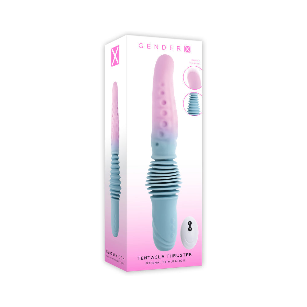 GENDER X - TENTACLE THRUSTER SILICONE RECHARGEABLE MULTICOLOR
