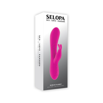 SELOPA - ROBUST RABBIT SILICONE RECHARGEABLE PINK