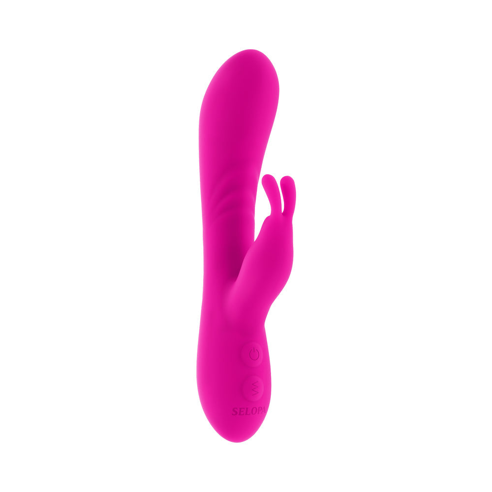 SELOPA - ROBUST RABBIT SILICONE RECHARGEABLE PINK