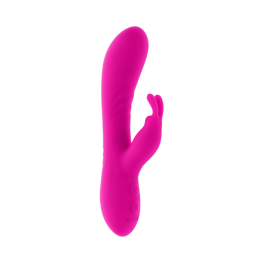 SELOPA - ROBUST RABBIT SILICONE RECHARGEABLE PINK