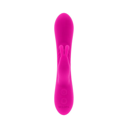 SELOPA - ROBUST RABBIT SILICONE RECHARGEABLE PINK