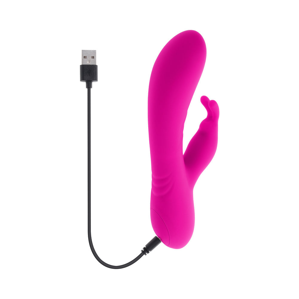 SELOPA - ROBUST RABBIT SILICONE RECHARGEABLE PINK