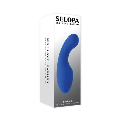 SELOPA - SIREN G SILICONE RECHARGEABLE BLUE
