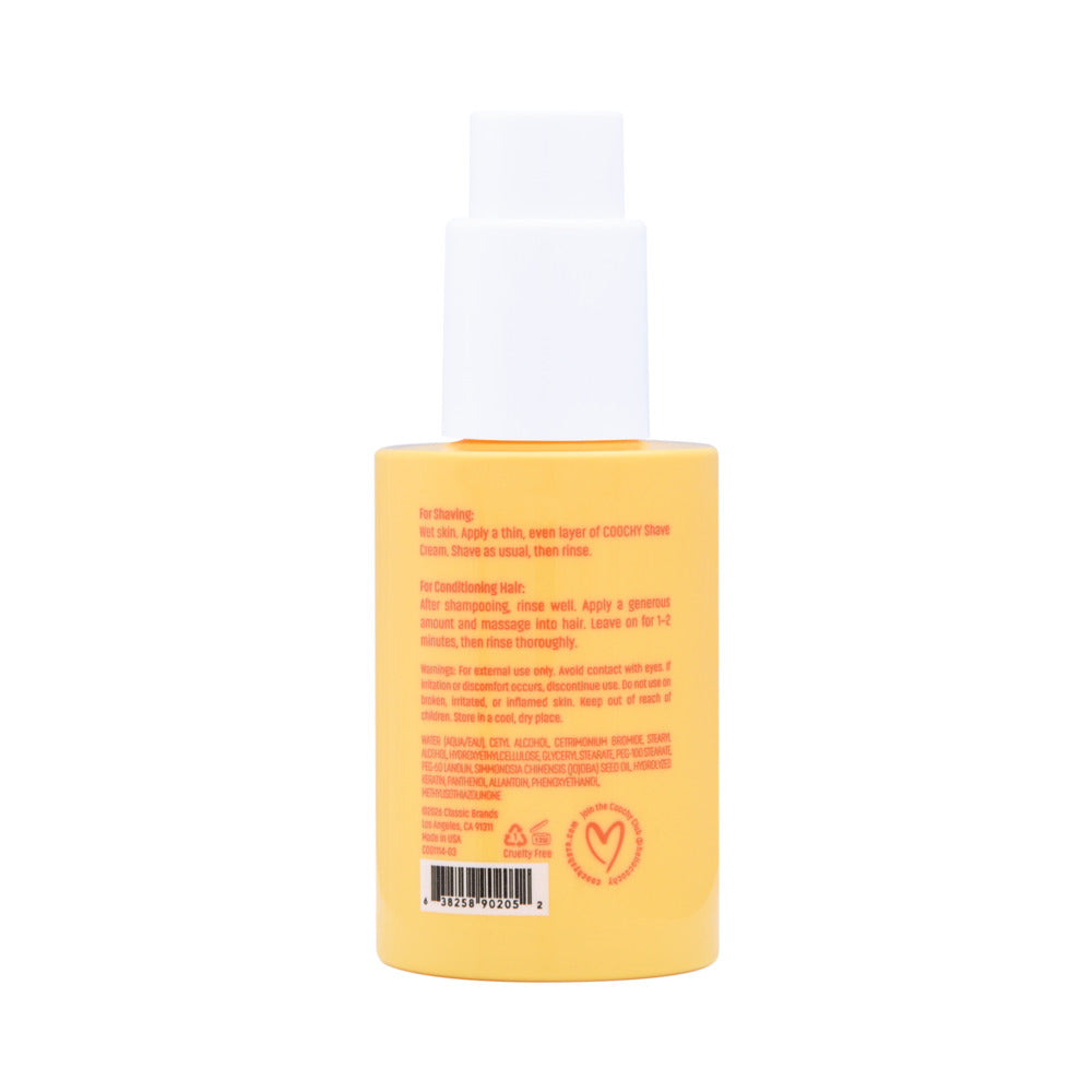 COOCHY - SHAVE CREAM PEACHY KEEN 3.4 OZ