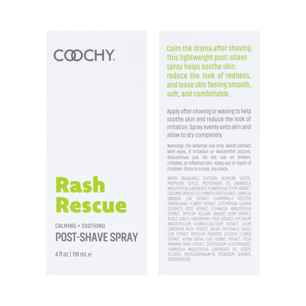 COOCHY - RASH RESCUE POST-SHAVE SPRAY BOTANICAL BLAST 4 OZ