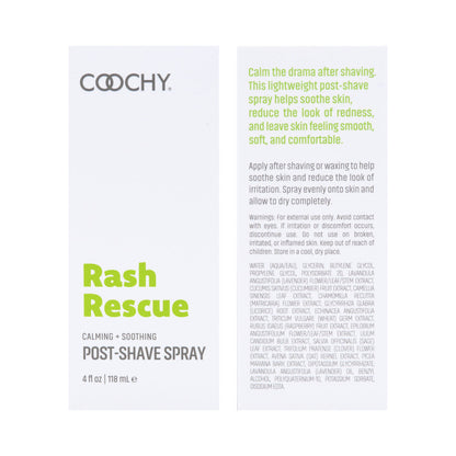 COOCHY - RASH RESCUE POST-SHAVE SPRAY BOTANICAL BLAST 4 OZ
