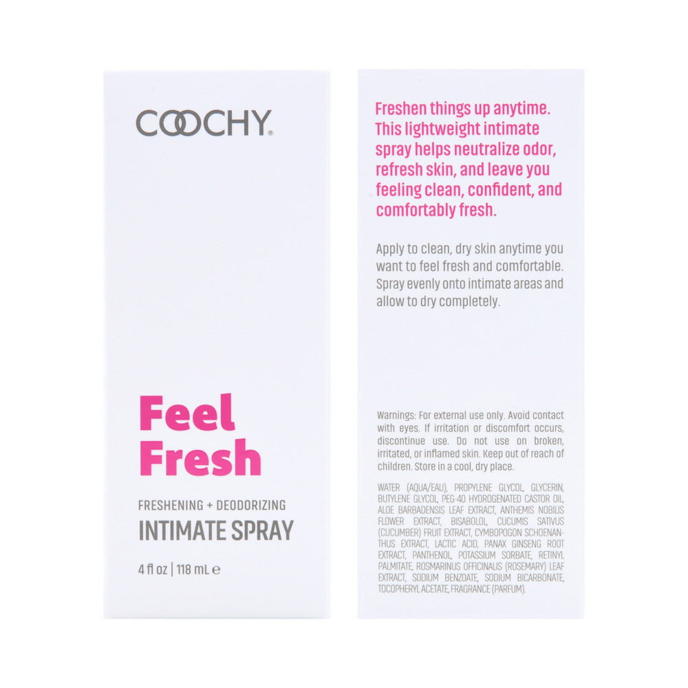COOCHY - FEEL FRESH INTIMATE SPRAY PEONY 4 OZ