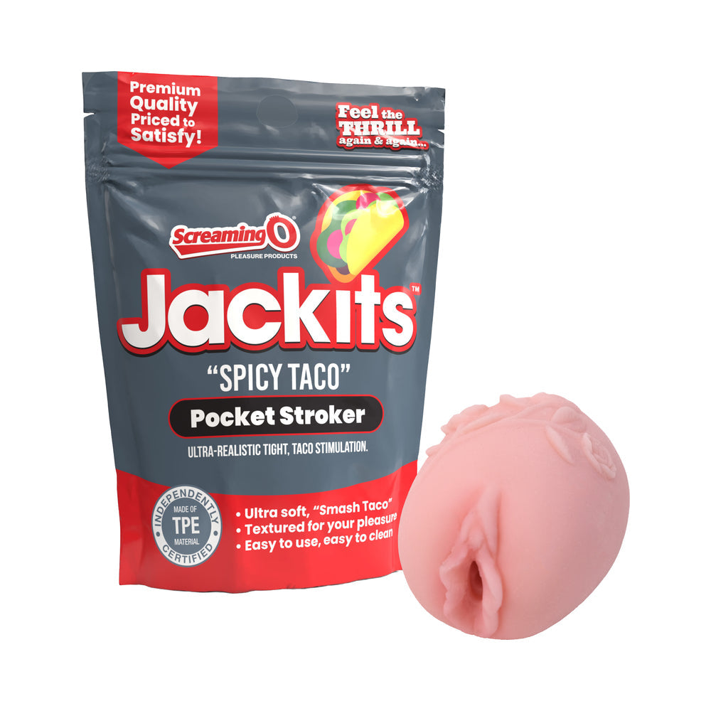 SCREAMING O - JACKITS SPICY TACO POCKET STROKER