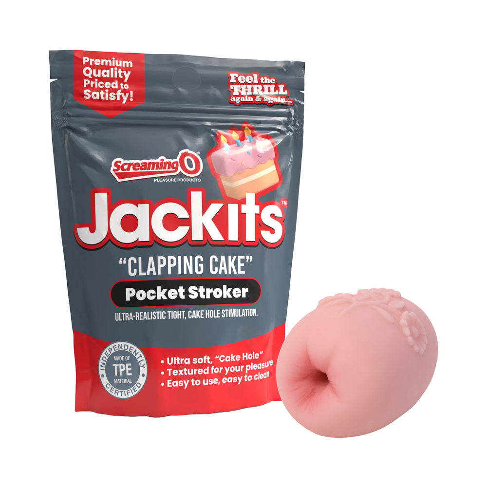 SCREAMING O - JACKITS CLAPPING CAKE POCKET STROKER