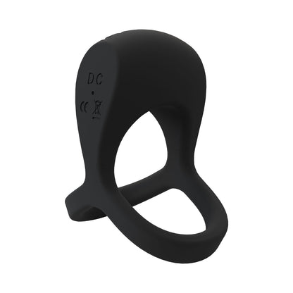 SCREAMING O - BIG O PRO STRAPPED VIBRATING RING BLACK