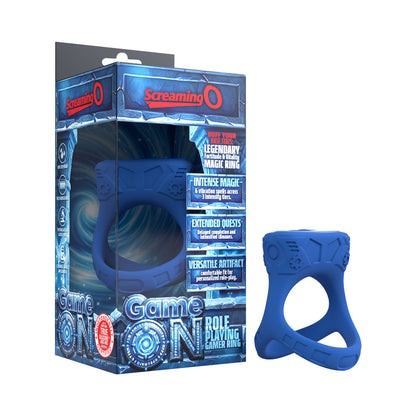 SCREAMING O - ROLE PLAYING GAME VIBRATING RING BLUE