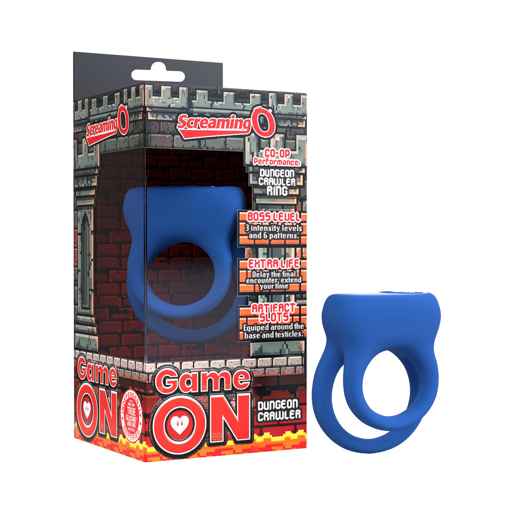 SCREAMING O - VIBRATING RING D-CRAWLER BLUE