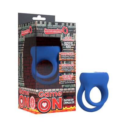 SCREAMING O - VIBRATING RING D-CRAWLER BLUE