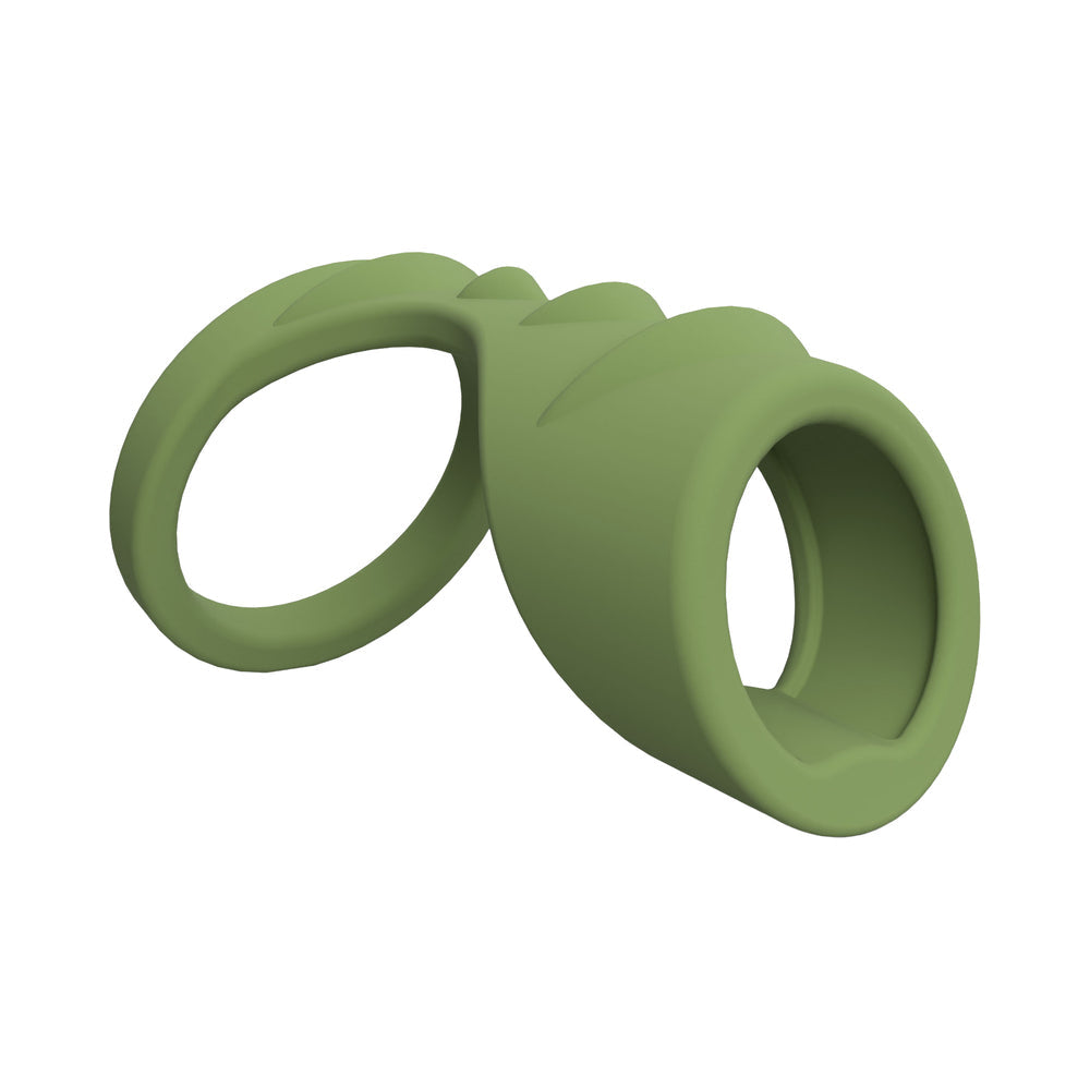 SCREAMING O - SCREAMIN'' DRAGON FOREST DRAGON G-SPOT TEXTURE RING GREEN