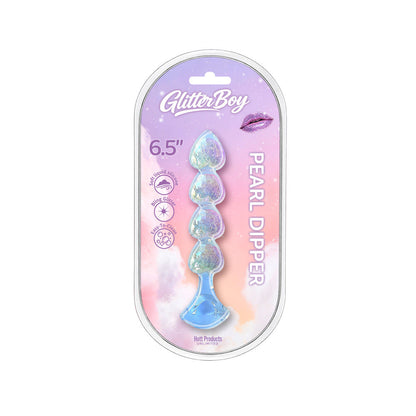 HOTT PRODUCTS - COTTON CANDY JOY GEMS PEARL DIPPER ANAL BEADS ENCASED SPARKLES