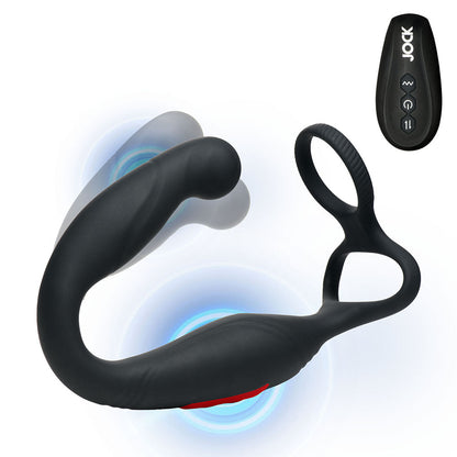 CURVE NOVELTIES - JOCK GYRATING PROSTATE VIBRATOR W/C-RING