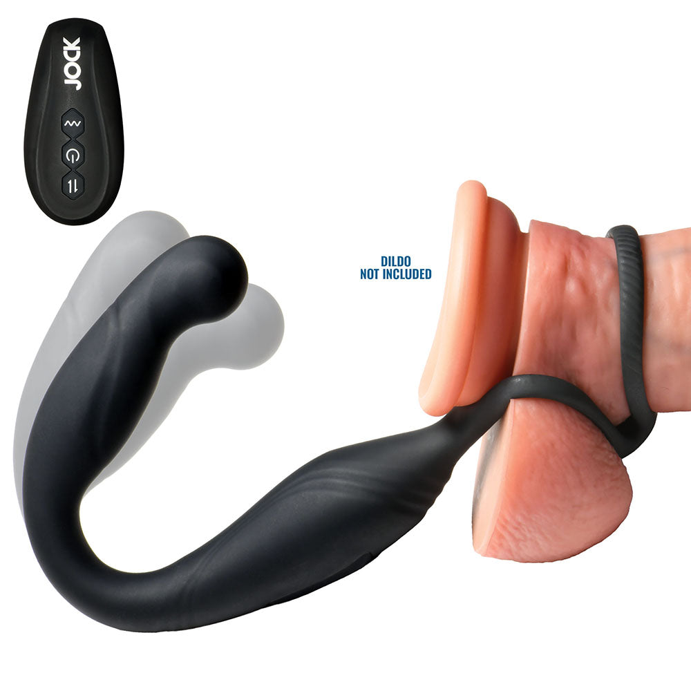CURVE NOVELTIES - JOCK GYRATING PROSTATE VIBRATOR W/C-RING