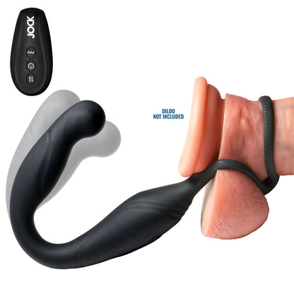 CURVE NOVELTIES - JOCK GYRATING PROSTATE VIBRATOR W/C-RING