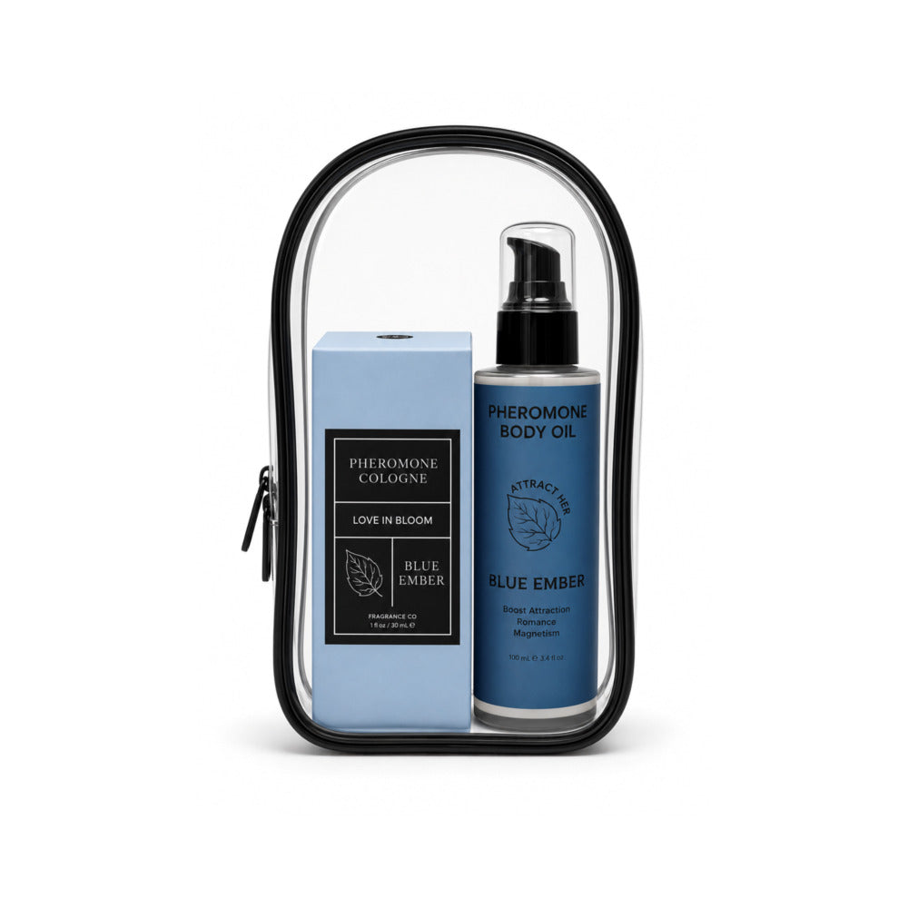 EYE OF LOVE - BLOOM BLUE EMBER PHEROMONE PARFUM AND BODY OIL GIFT SET