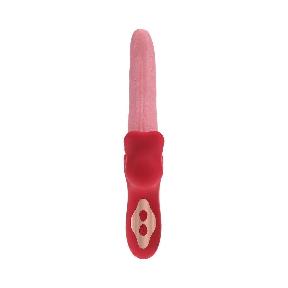 SHOTS - LOVELINE LANGUE WAVELIKE VIBRATING TONGUE PINK