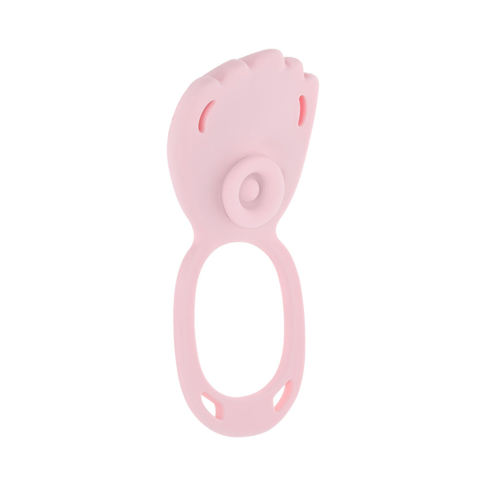 SHOTS - LOVELINE FLUTTER ADJUSTABLE PANTY VIBE AIRTAPTECH PINK