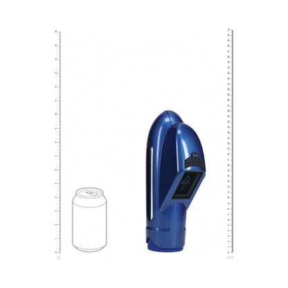 SHOTS - PUMPED DIGISUB SUBMERSIBLE AUTOMATIC DIGITAL DISPLAY METALLIC BLUE