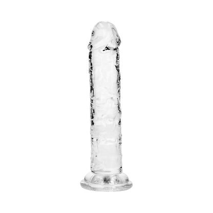SHOTS - REALROCK REALISTIC DILDO 5 IN. TRANSPARENT