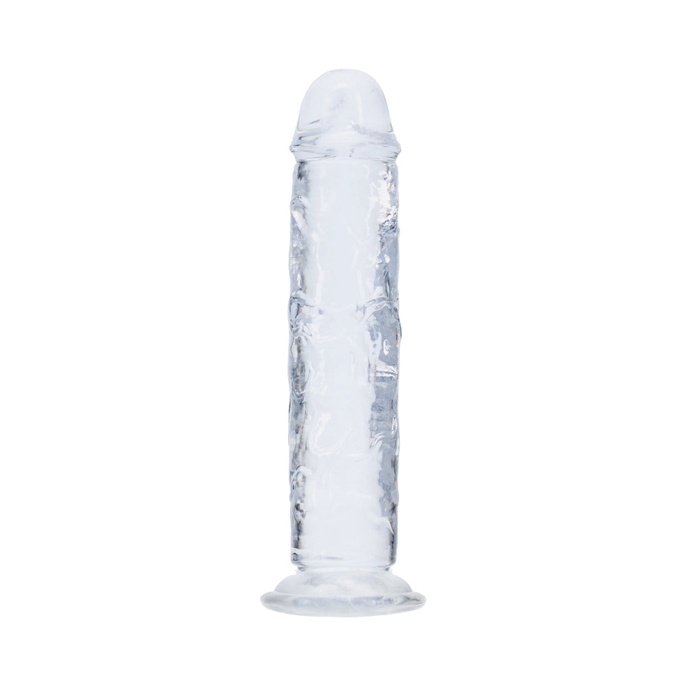 SHOTS - REALROCK REALISTIC DILDO 5 IN. TRANSPARENT