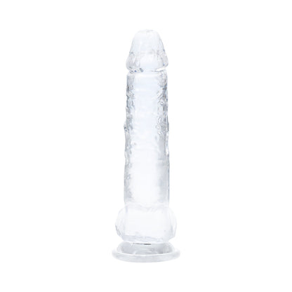 SHOTS - REALROCK CRYSTAL CLEAR LED TOUCH DONG 7 IN. TRANSLUCENT