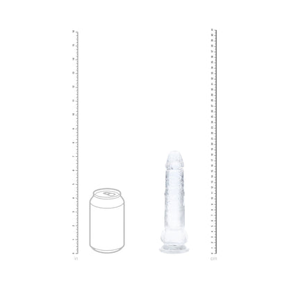 SHOTS - REALROCK CRYSTAL CLEAR LED TOUCH DONG 7 IN. TRANSLUCENT