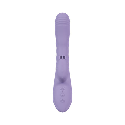 SHOTS - VIVE ANDRIA LED G-SPOT VIBRATING AND TAP CLIT STIMULATOR LAVENDER