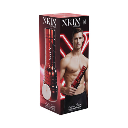 SHOTS - XKIN RYDER CAIN ASS TORCH MASTURBATOR METALLIC RED