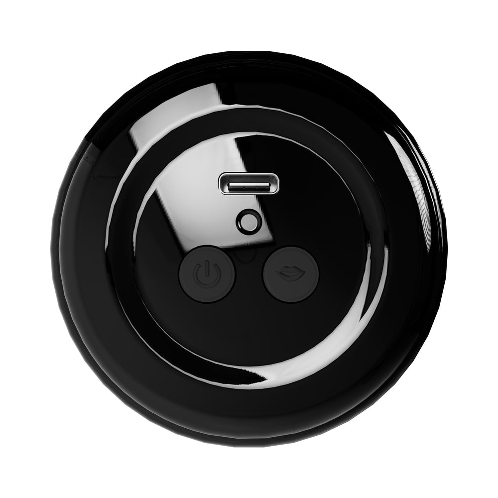 SHOTS - XKIN LANA ECLIPSE VAGINA VIBRATING + SUCTION TORCH MASTURBATOR BLACK