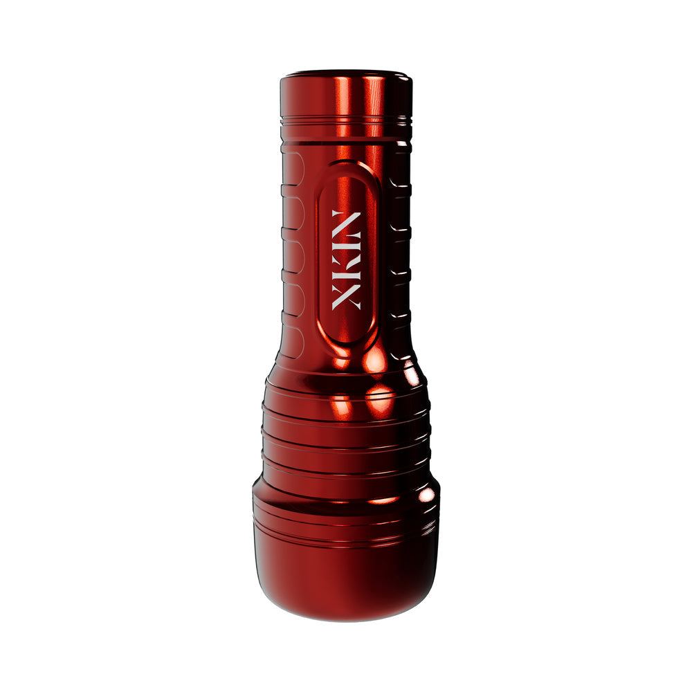 SHOTS - XKIN DON PHOENIX ASS VIBRATING + SUCTION TORCH MASTURBATOR METALLIC RED