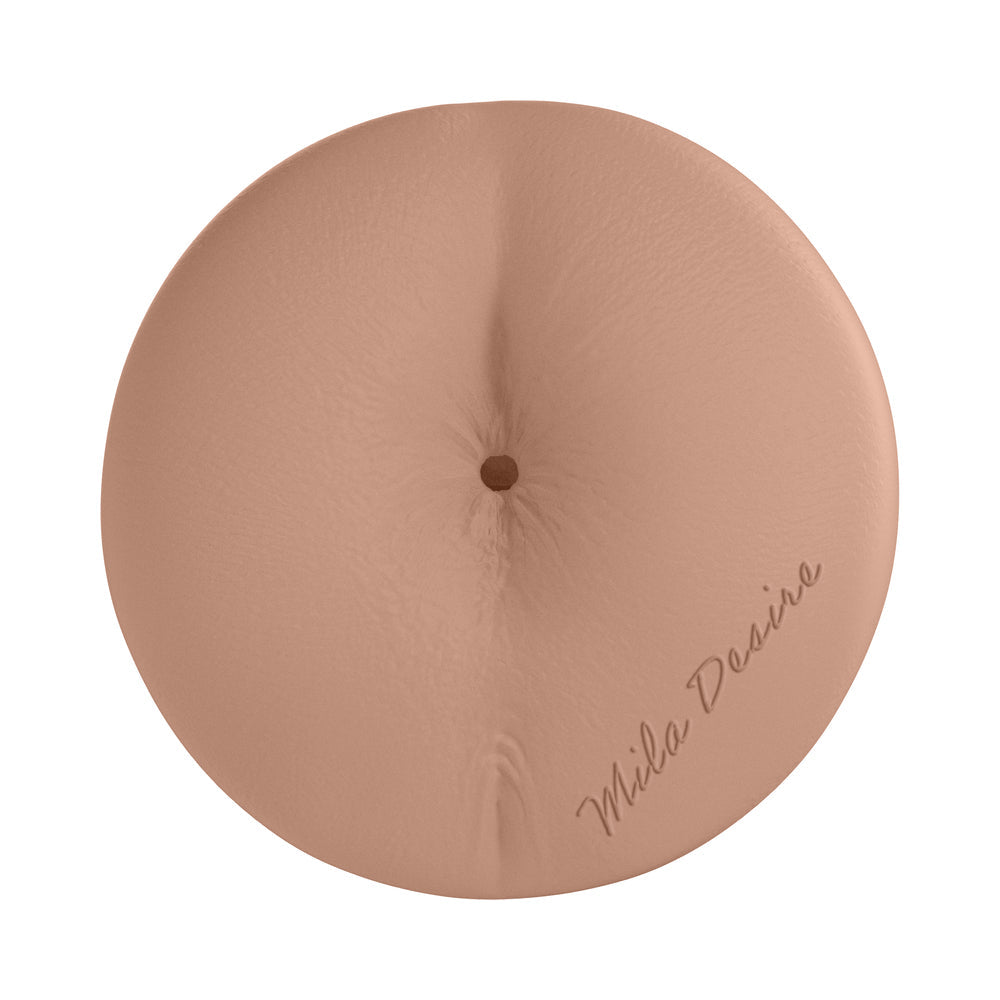 SHOTS - XKIN MILA DESIRE ASS VIBRATING + SUCTION TORCH MASTURBATOR ROSE GOLD