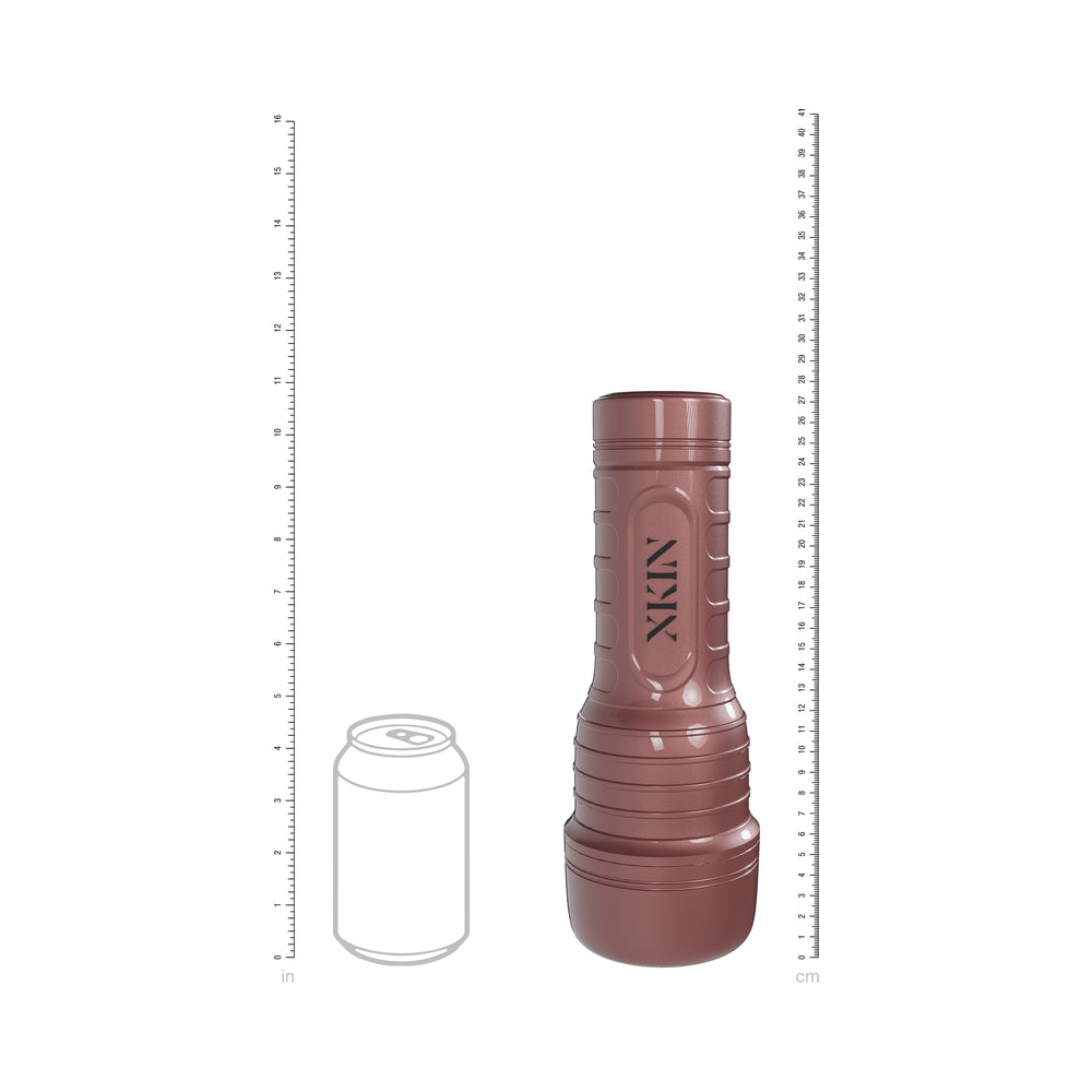 SHOTS - XKIN MILA DESIRE ASS VIBRATING + SUCTION TORCH MASTURBATOR ROSE GOLD