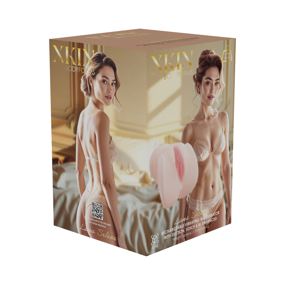 SHOTS - XKIN LANA SELENE VAGINA VIBRATION + SUCTION + VOICE MASTURBATOR
