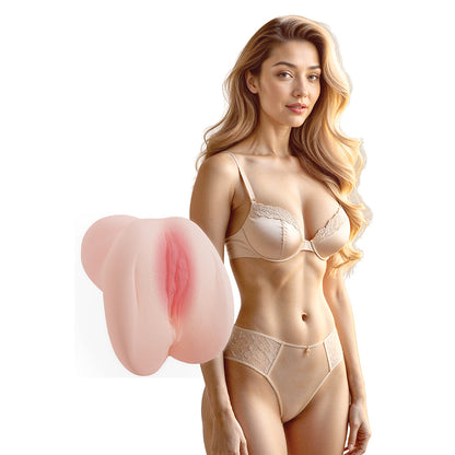 SHOTS - XKIN LUCIA FLEUR VAGINA VIBRATION + SUCTION + VOICE MASTURBATOR
