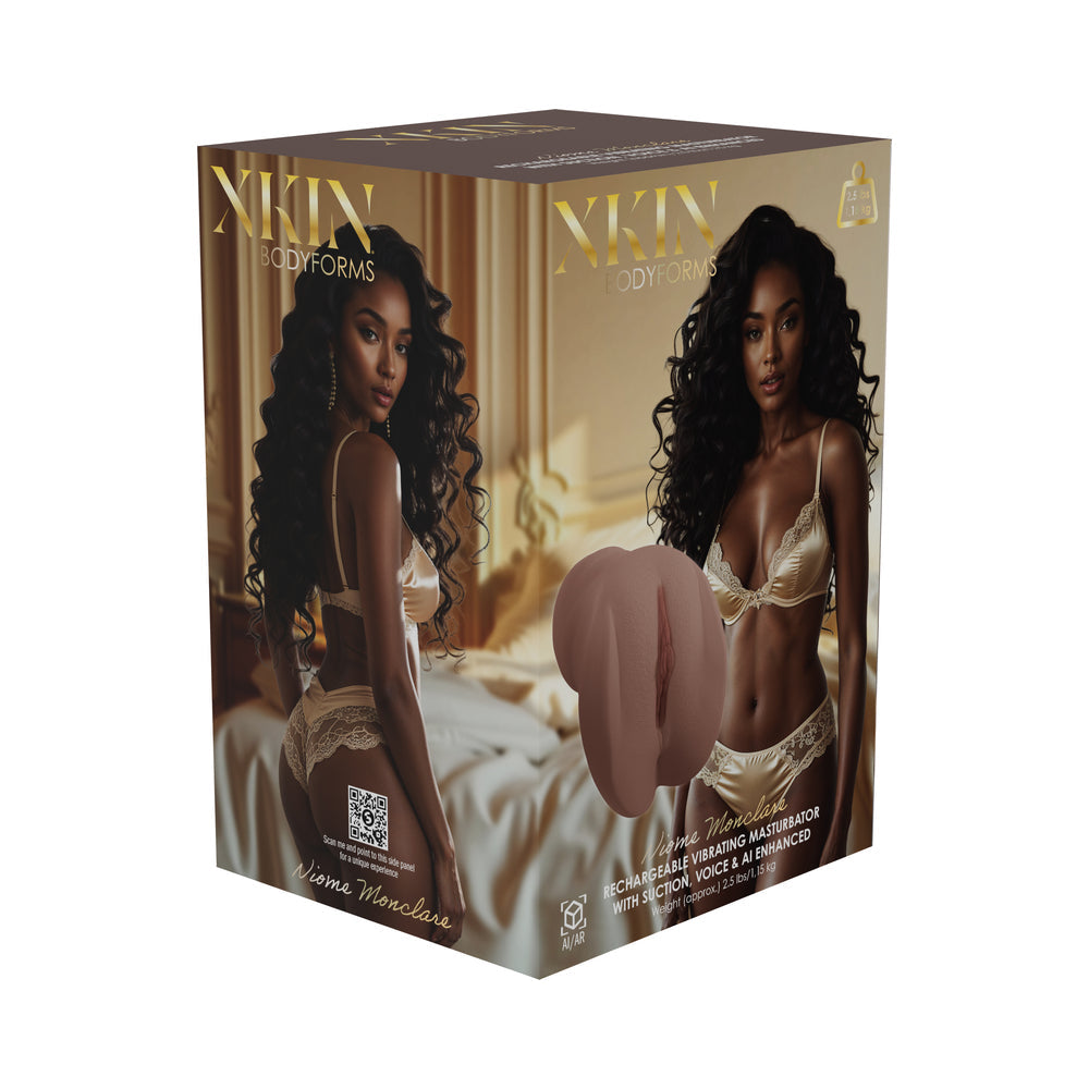 SHOTS - XKIN NIOME MONCLARE VAGINA VIBRATION + SUCTION + VOICE MASTURBATOR