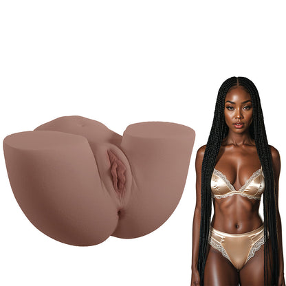 SHOTS - XKIN BODY-FORMS AMBER ALLURE THRUSTING + VIBRATING MASTURBATOR