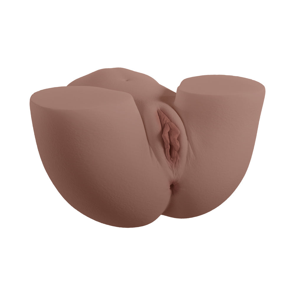 SHOTS - XKIN BODY-FORMS AMBER ALLURE THRUSTING + VIBRATING MASTURBATOR