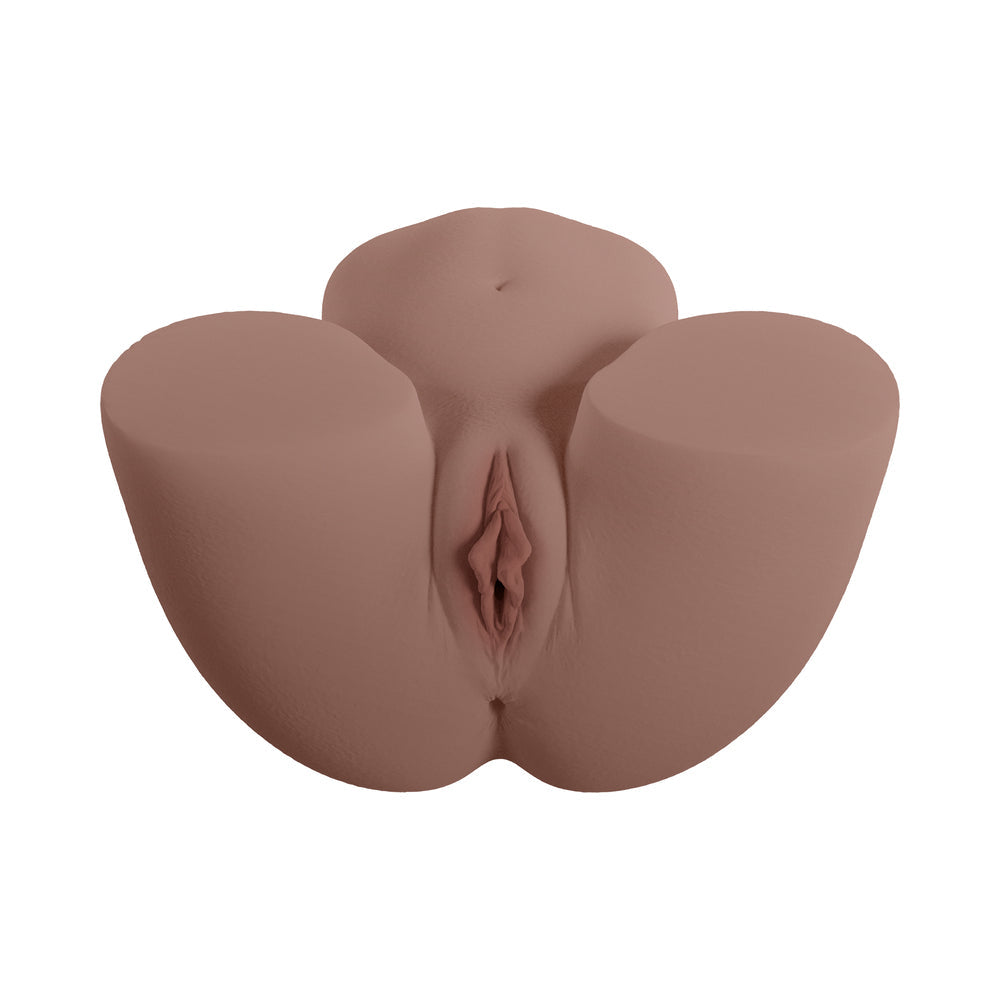 SHOTS - XKIN BODY-FORMS AMBER ALLURE THRUSTING + VIBRATING MASTURBATOR
