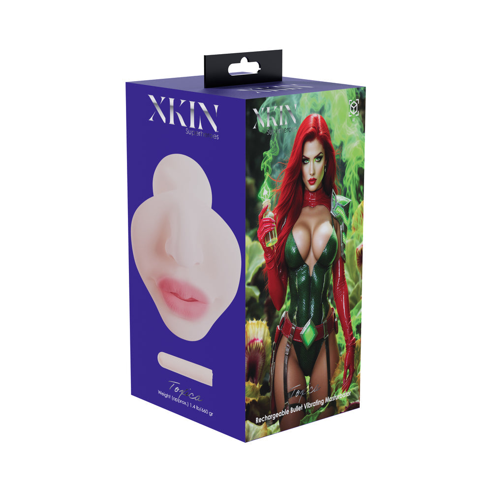 SHOTS - XKIN TOXICA MOUTH MASTURBATOR WITH VIBRATING BULLET
