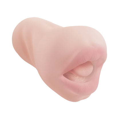 SHOTS - XKIN DARK WOLF MOUTH MASTURBATOR WITH VIBRATING BULLET